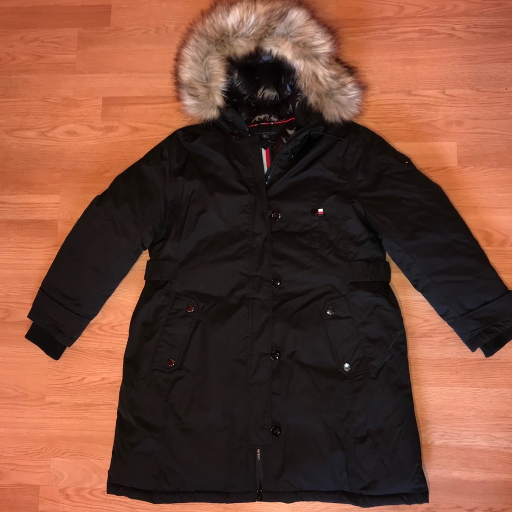 Tommy Hilfiger Women's Parka Jacket XLarge - Picture 1 of 8